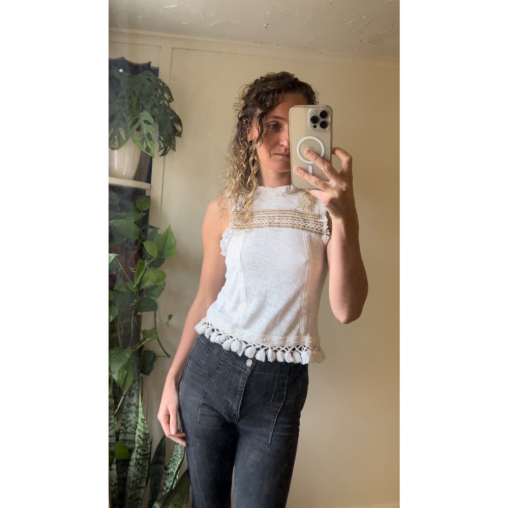 Topshop sleeveless top